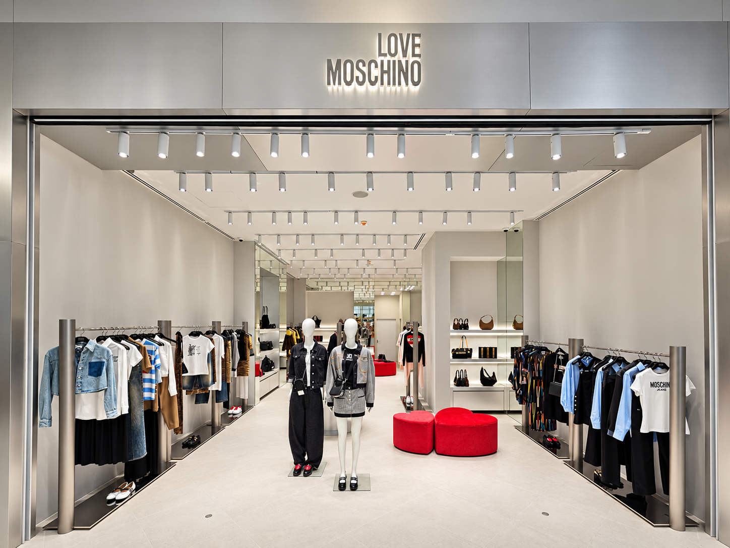 Love Moschino shop design in Thailand